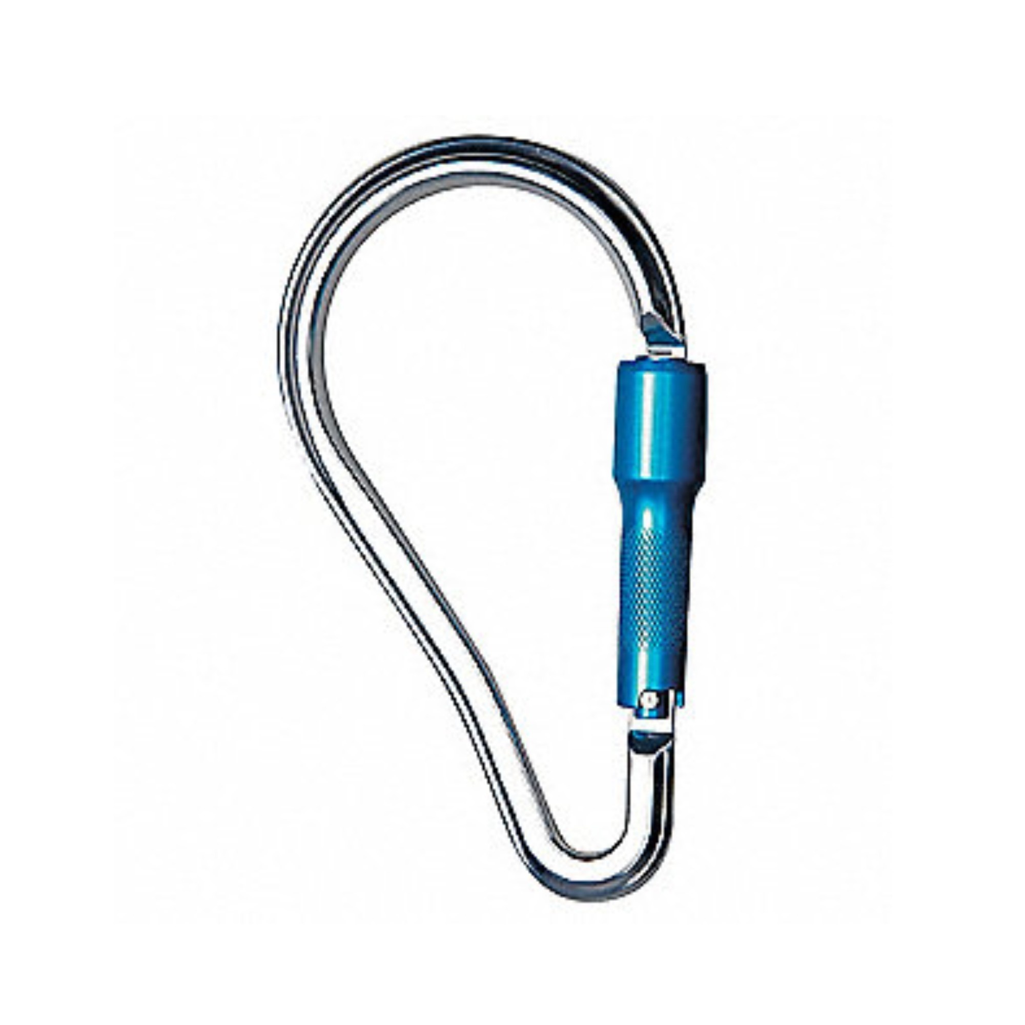 PeakWorks® - Carabiner, Aluminium, 2" Gate Opening, 9-21/64" Length, Double Action Twist-Lock - Model # V860135